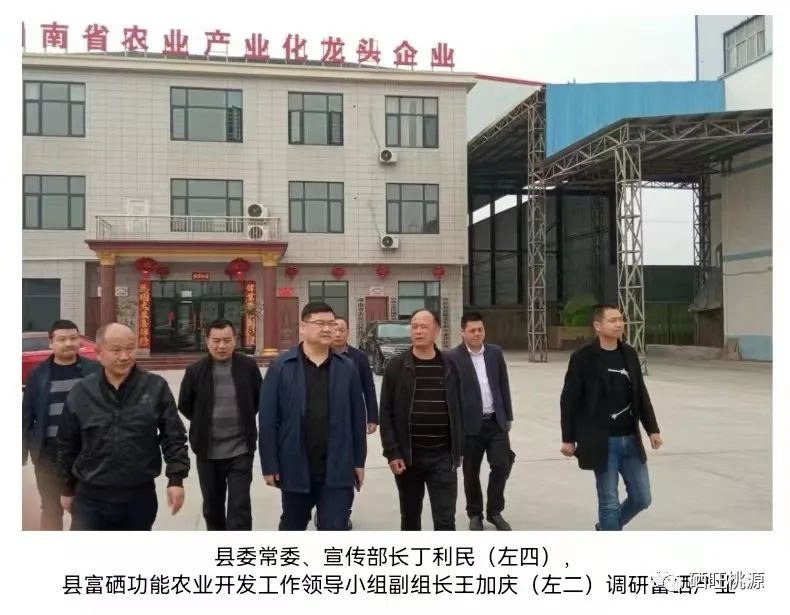 縣委常委、宣傳部長(zhǎng)丁利民調(diào)研富硒基地和預(yù)制菜產(chǎn)業(yè)
